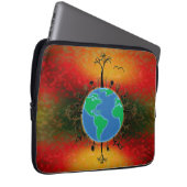 Earth Day ~ Sunset Laptopschutzhülle (Vorne Rechts)