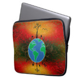Earth Day ~ Sunset Laptopschutzhülle (Vorderseite Links)
