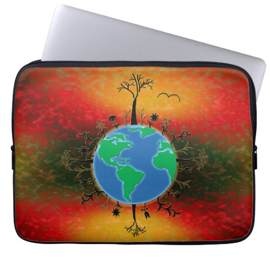 Earth Day ~ Sunset Laptopschutzhülle (Vorderseite)