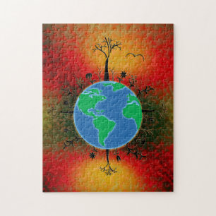 Earth Day ~ Sunset Puzzle