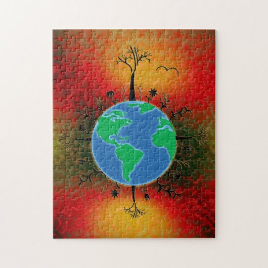 Earth Day ~ Sunset Puzzle (Vertikal)