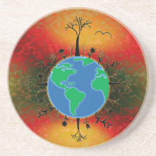 Earth Day ~ Sunset Untersetzer