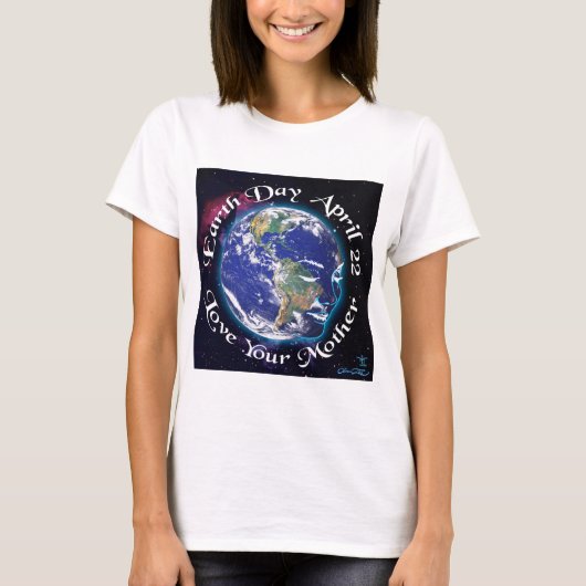 Earth Day T - Shirt Light Colors (Vorderseite)