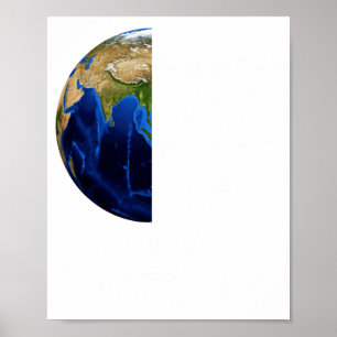 Earth Day Täglich Geh Grün Rette Unseren Planeten Poster
