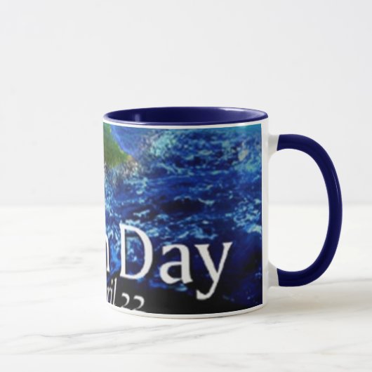 Earth Day Tasse (Rechts)