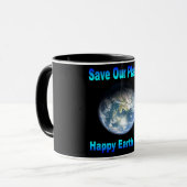 Earth Day Tasse (Vorderseite Links)
