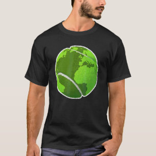 Earth Day Tennis Ball für Umweltschützer & Zehn T-Shirt