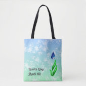 Earth Day Tote Bag Tasche (Vorderseite)