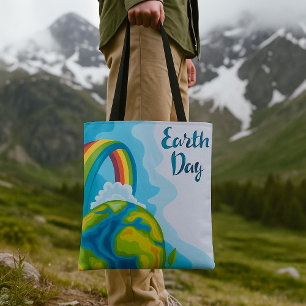 Earth Day Tote Bag Tasche