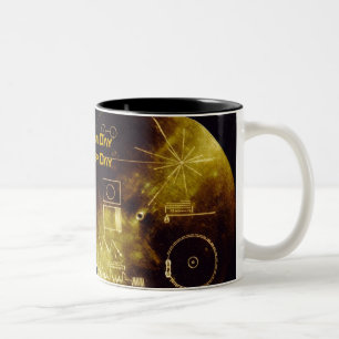 Earth Day - Voyager Sounds of Earth Schallplatte Zweifarbige Tasse