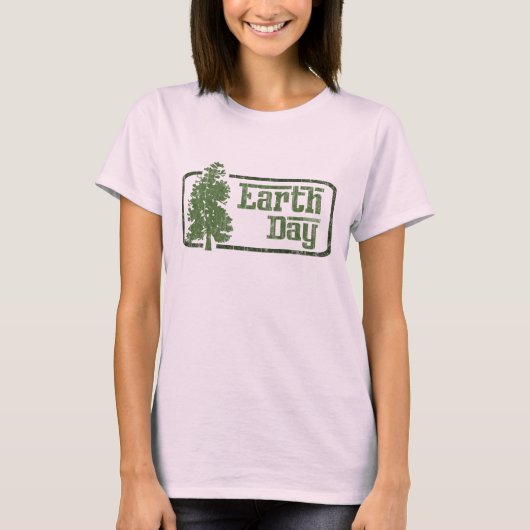 Earth Day Womens Bio T - Shirt (Vorderseite)