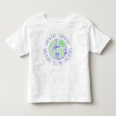 Earth Day Word Art T - Shirt (Vorderseite)