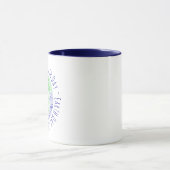 Earth Day Word Art Tasse (Zentrum)