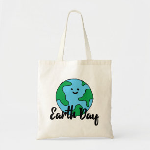 Earth Day World Ecofriendly Icon Happy Earth Clipa Tragetasche