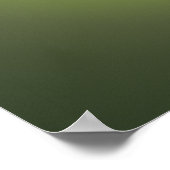 Earth Day Yin Yang Print Poster (Ecke)