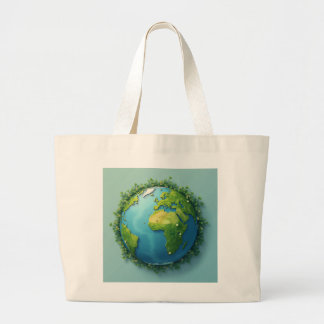 Earth Design Öko Bag - Ein kleiner Schritt für den Jumbo Stoffbeutel