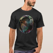 Earth Disco Ball T-Shirt (Vorderseite)