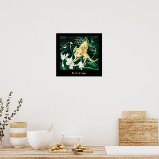 Earth Drake Poster (Küche)
