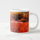 Earth Element Mug - Earth Carries Me Jumbo-Tasse (Rechts)