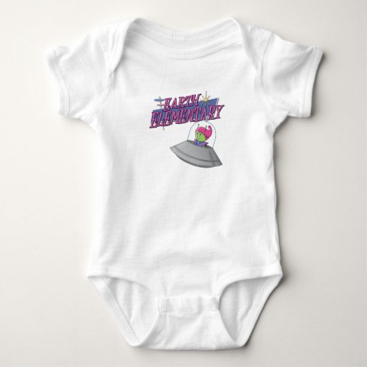 Earth Elementary Baby One Stück Strampler (Vorderseite)