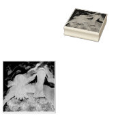 Earth Feet Toes Clouds Angel Maureen Girard Gummistempel (Stempel)