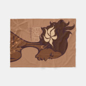 EARTH FLOWER FLEECEDECKE (Vorderseite (Horizontal))