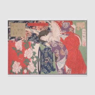 Earth for the Potted Pflanze by Tsukioka Yoshitosh Seidenpapier