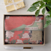 Earth for the Potted Pflanze by Tsukioka Yoshitosh Seidenpapier (Geschenk)