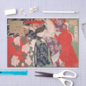 Earth for the Potted Pflanze by Tsukioka Yoshitosh Seidenpapier (Handwerk)