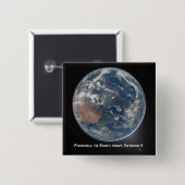 Earth From Artemis II Button (Vorne & Hinten)