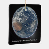Earth From Artemis II Keramikornament (Rechts)