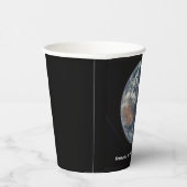 Earth From Artemis II Pappbecher (Rechts)