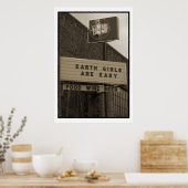 Earth Girls Poster (Küche)