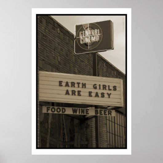 Earth Girls Poster (Vorne)