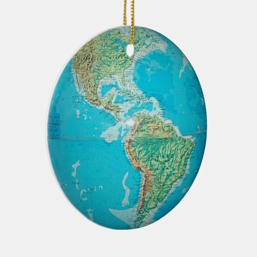 Earth Globe 1 & 2 Keramikornament (Rechts)