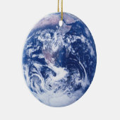Earth Globe Keramik Ornament (Rechts)