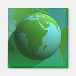 Earth Globe Magnet