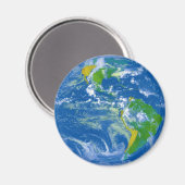 Earth Globe Magnet (Vorderseite/Rückseite)
