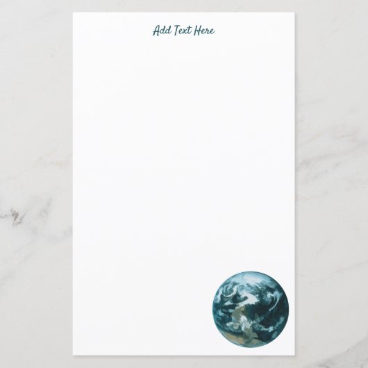 Earth Globe Paper (Vorderseite)