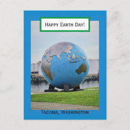 Earth Globe Postkarte