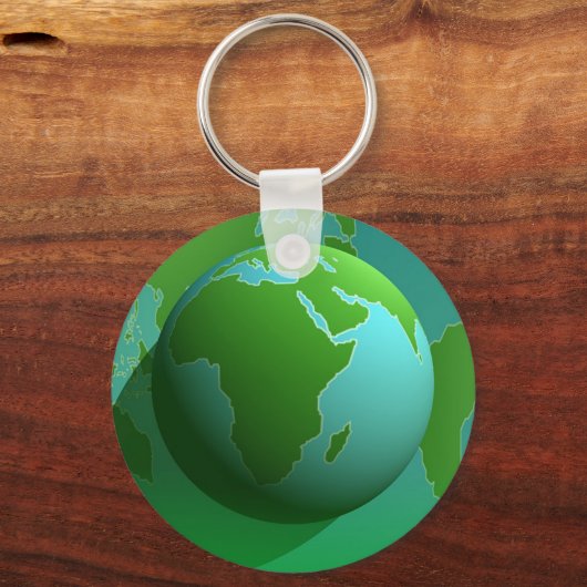 Earth Globe Schlüsselanhänger (Vorderseite)