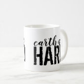 earth go HARD Kaffeetasse (VorderseiteRechts)