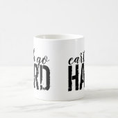 earth go HARD Kaffeetasse (Mittel)