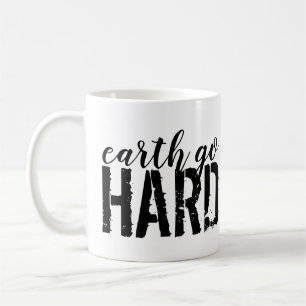 earth go HARD Kaffeetasse