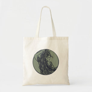Earth Goddess Green Hexe Pagan Druid Hexen Tragetasche