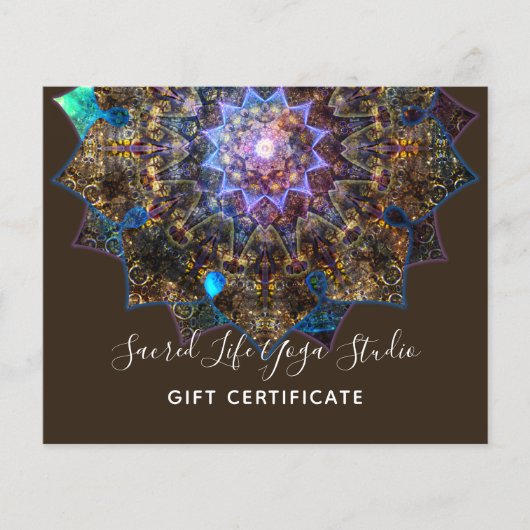 Earth Goddess Mandala Flyer (Vorne)