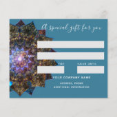 Earth Goddess Mandala Flyer (Hinten)