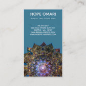 Earth Goddess Mandala Visitenkarte (Rückseite)