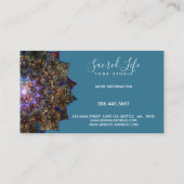 Earth Goddess Mandala Visitenkarte (Rückseite)