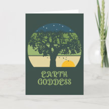 Earth Goddess Vintag Sunset